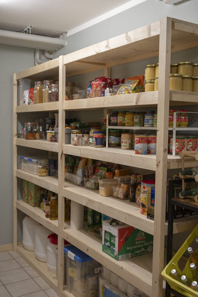 Vorratskammer organisieren mit System und Struktur