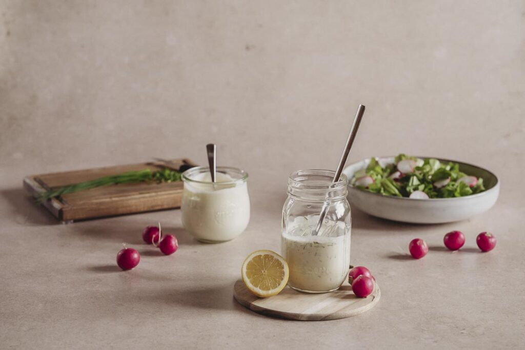 Sour Cream selber machen für Sour Cream Dressing