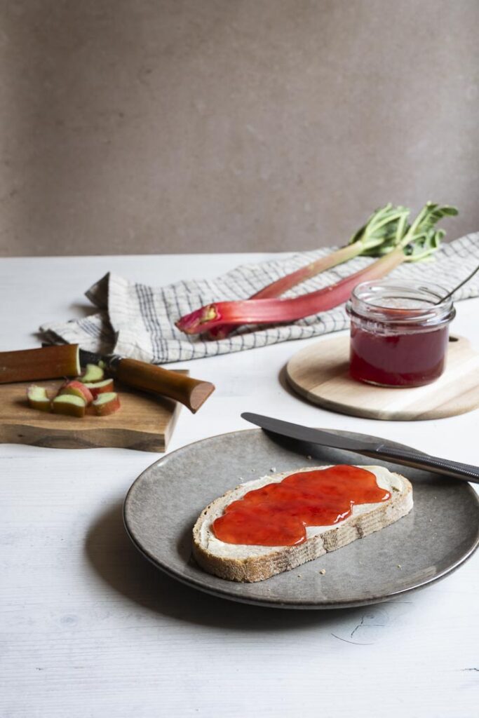 erdbeer-rhabarber-gelee selber machen